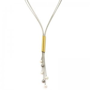 Edelstahlschmuck Collier CZC5290
